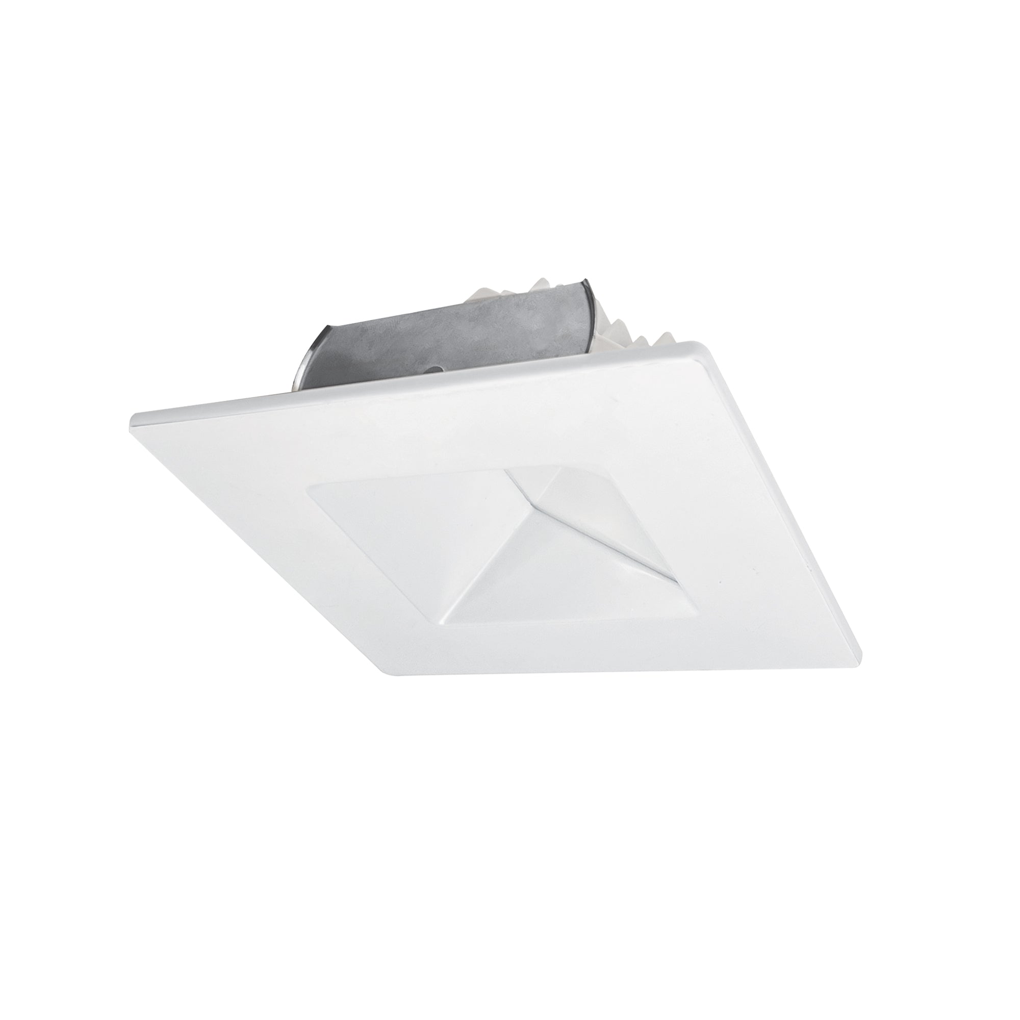 Nora Lighting NOXAC - 4SWTWWW 4" AC Onyx Square Wall Wash LED Retrofit, 700lm / 11W, Selectable CCT, White Finish - Sonic Electric