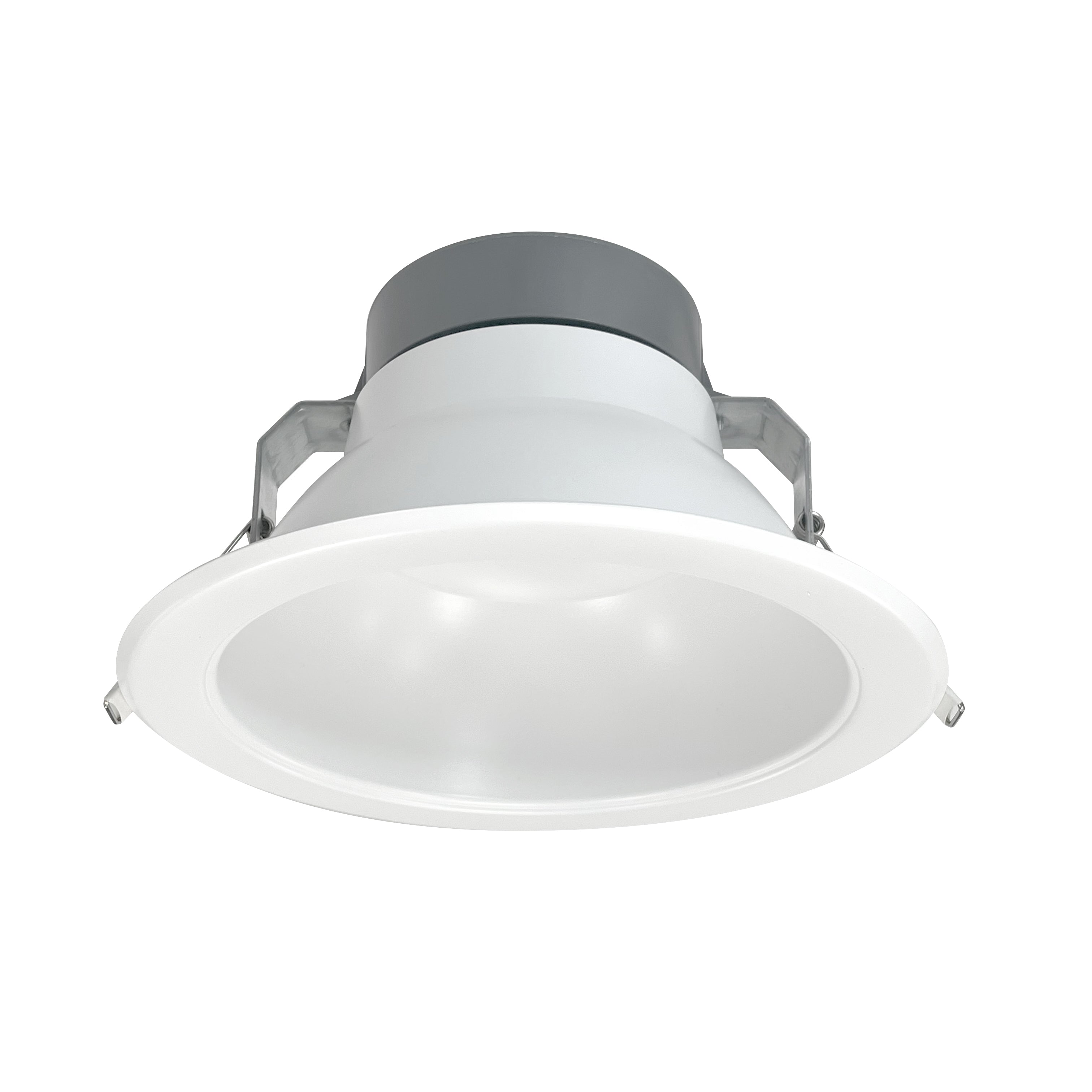 Nora Lighting NQZ2 - 81TWTW - MPW 8" Quartz Tunable White / Tunable Wattage Recessed LED Downlight, Matte Powder White - Sonic Electric