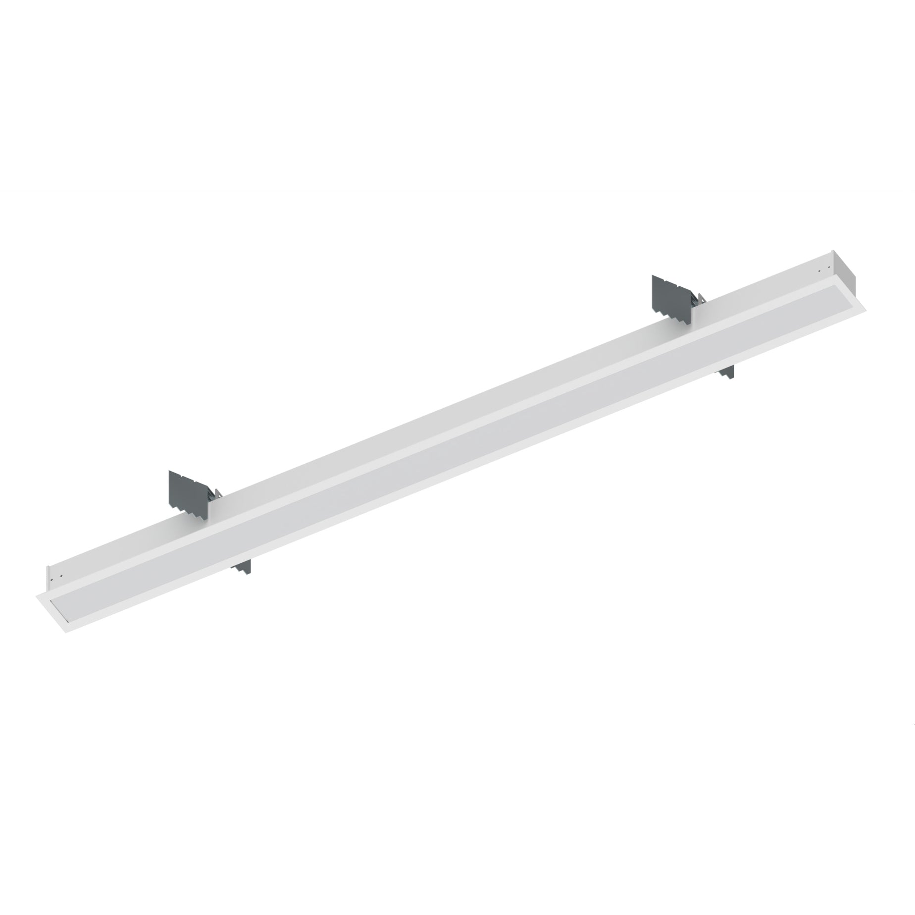 Nora Lighting NRLIN - 41035W 4' L - Line LED Recessed Linear, 4200lm / 3500K, White Finish - Sonic Electric