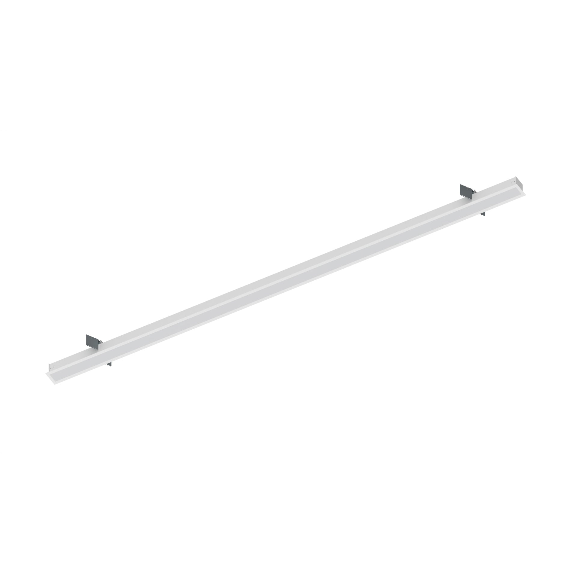 Nora Lighting NRLIN - 81035W 8' L - Line LED Recessed Linear, 8400lm / 3500K, White Finish - Sonic Electric