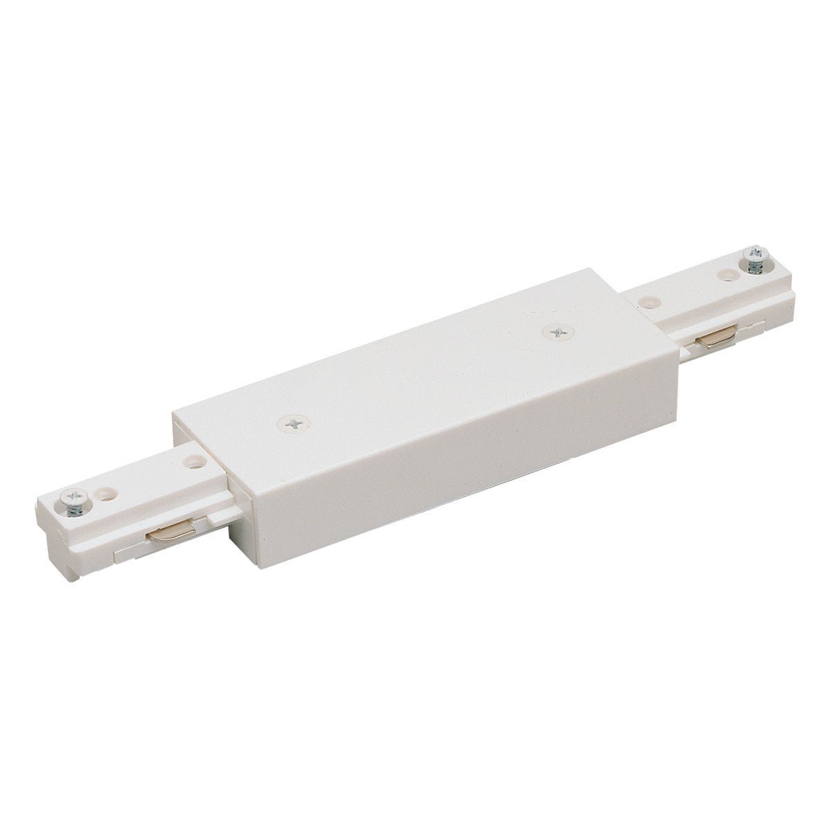 Nora Lighting NT - 312W I - Connector for One - Circuit Track, White Finish - Sonic Electric