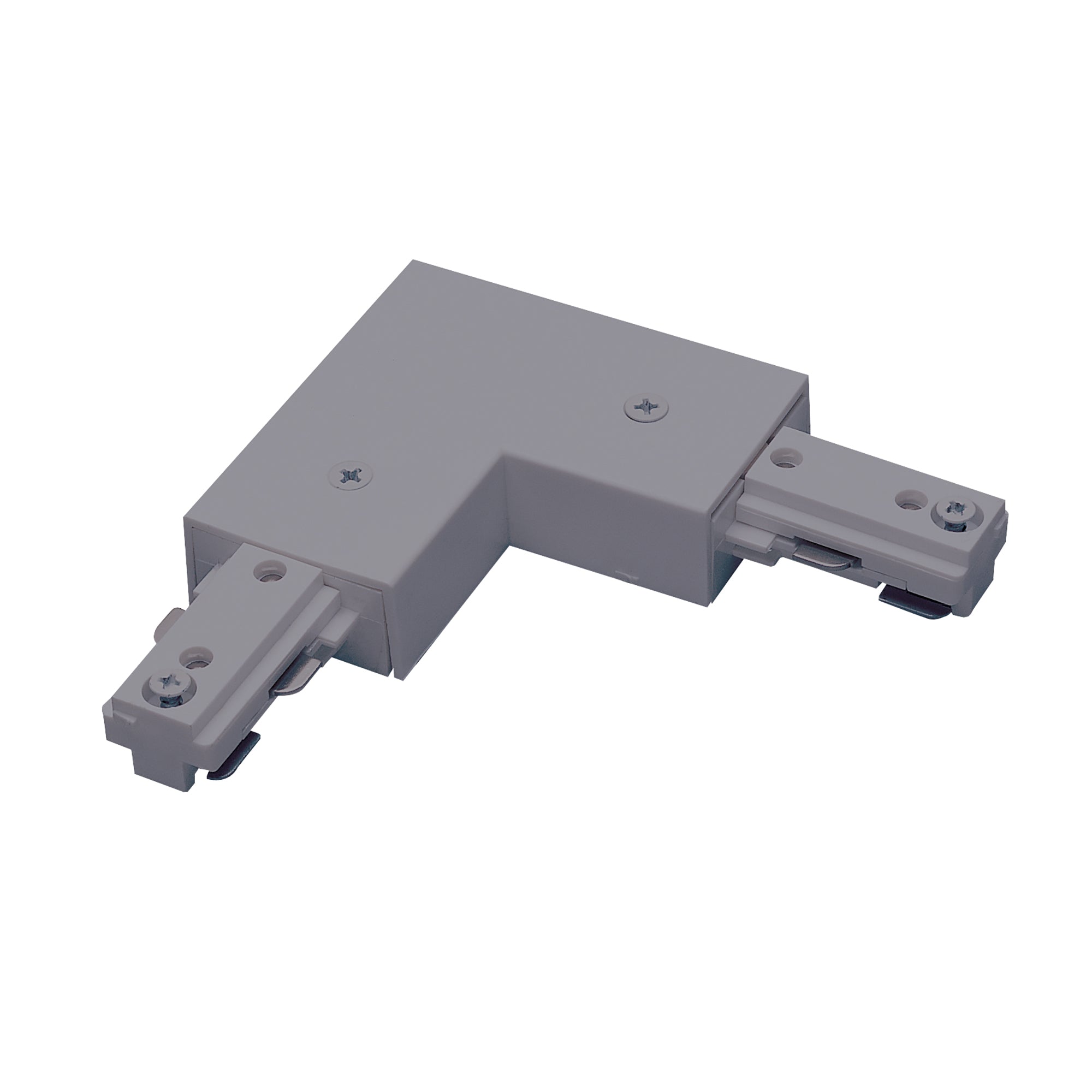Nora Lighting NT - 313S L - Connector for One - Circuit Track, Silver Finish - Sonic Electric