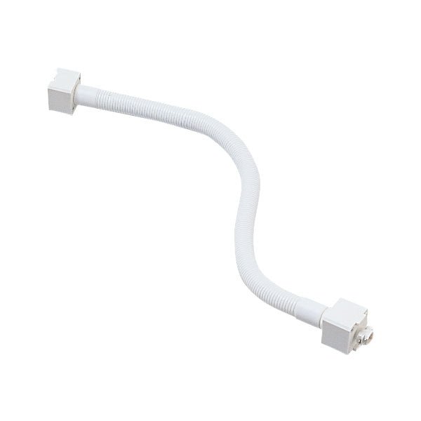 Nora Lighting NT - 330W 18" Flexible Track Head Extension Rod, White Finish - Sonic Electric