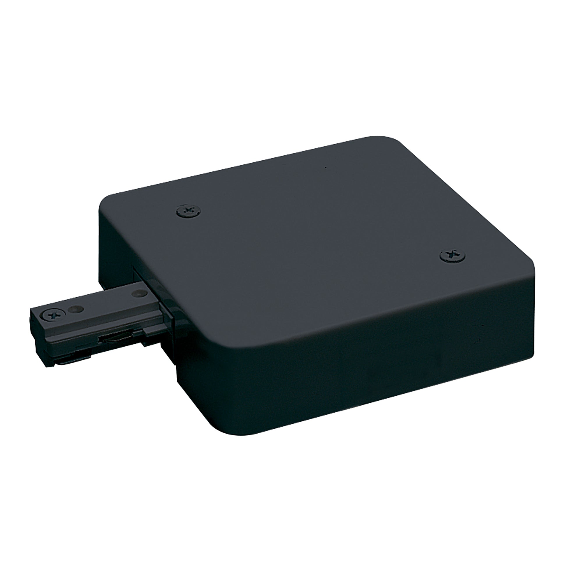 Nora Lighting NT - 348B Live End Feed for One - Circuit Track, Black Finish - Sonic Electric