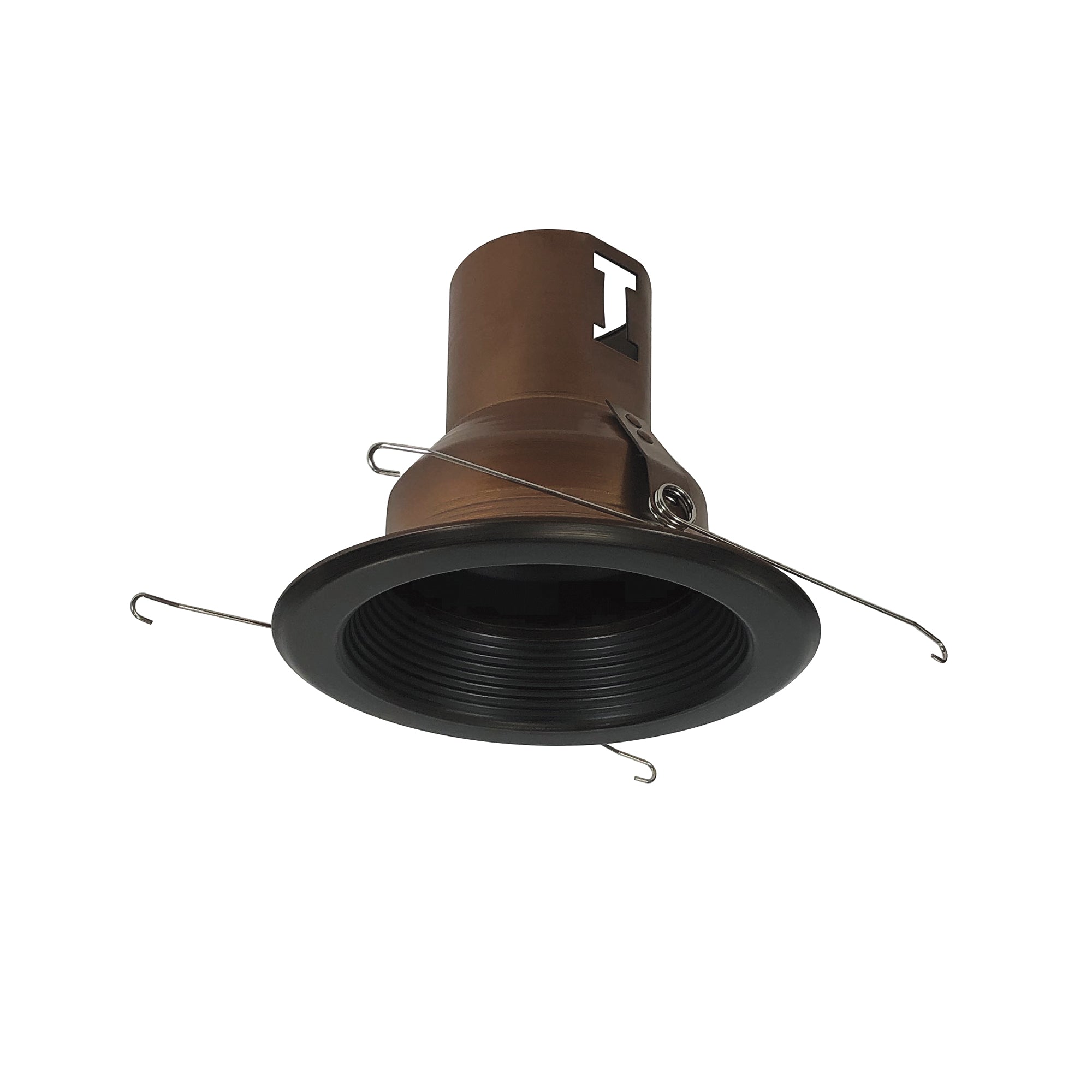 Nora Lighting NT - 5001BZ 5" Baffle Splay Trim w/ Flange, Bronze - Sonic Electric