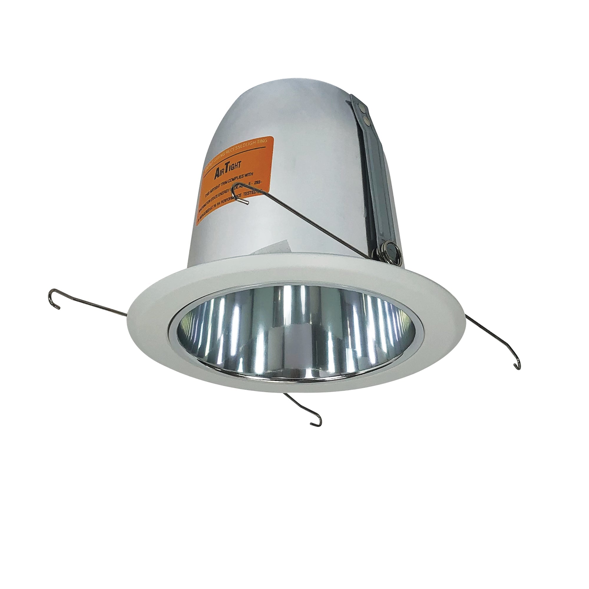 Nora Lighting NT - 5014C 5" Air - Tight Cone Reflector w/ Metal Ring, Clear/White - Sonic Electric