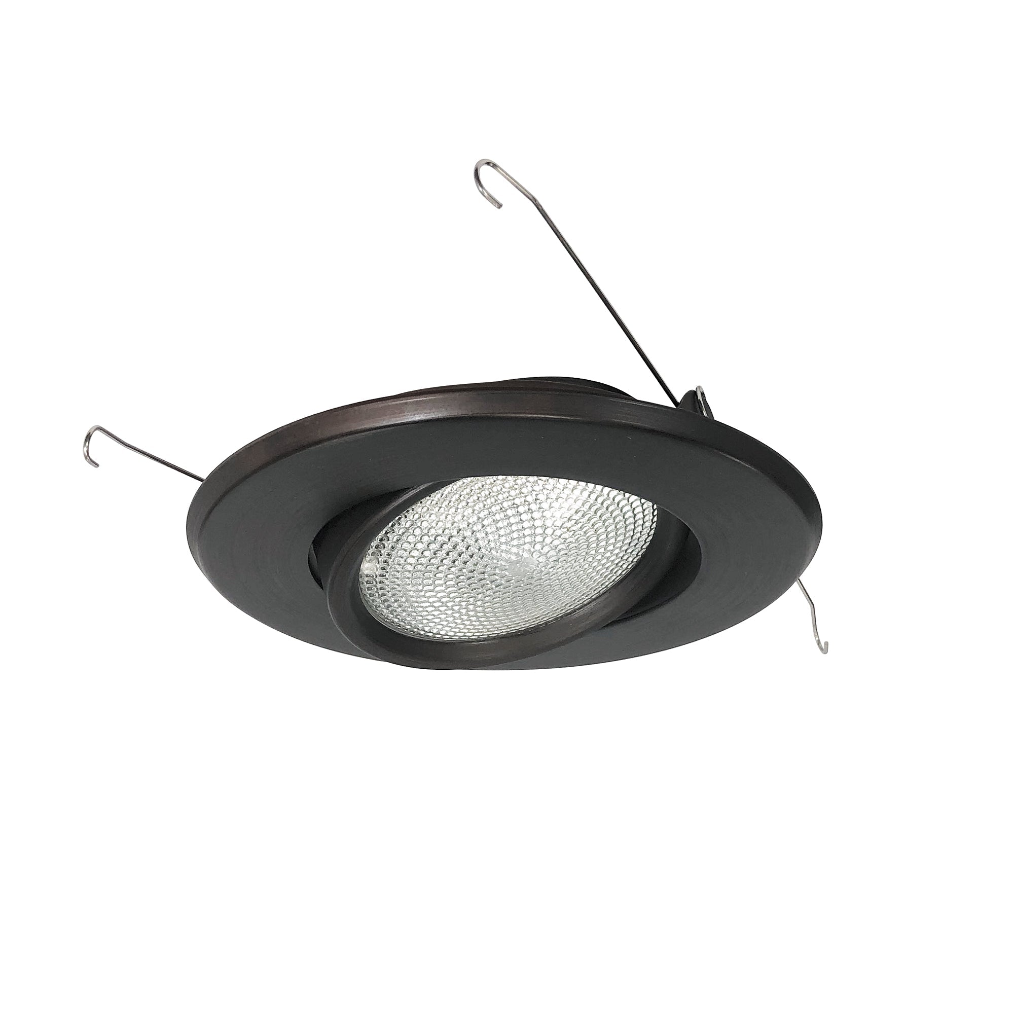 Nora Lighting NT - 5060BZ 5" PAR30 Adj. Gimbal Ring w/ Metal Trim, Bronze - Sonic Electric
