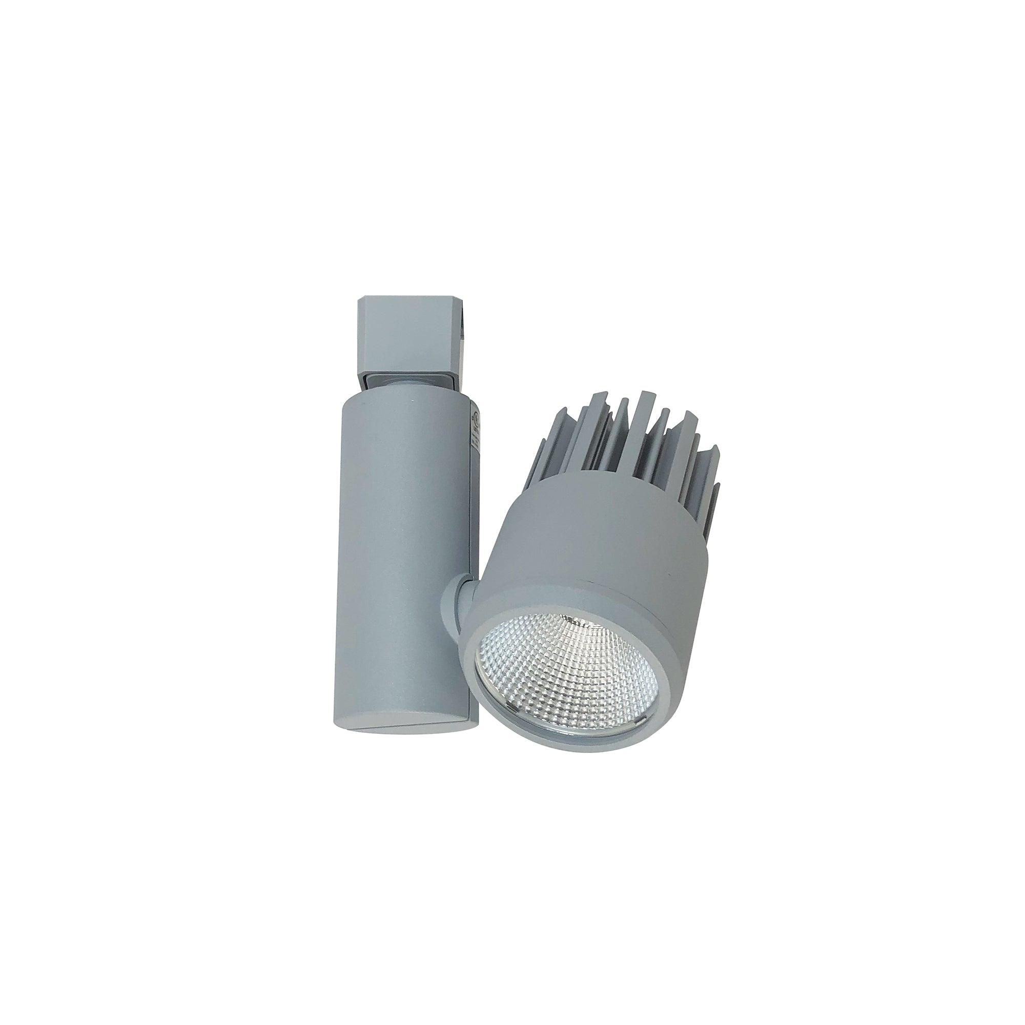 Nora Lighting NTE - 845L930X15S Aiden LED Track Head, 1250lm / 15W, 3000K, Spot/Flood, Silver - Sonic Electric
