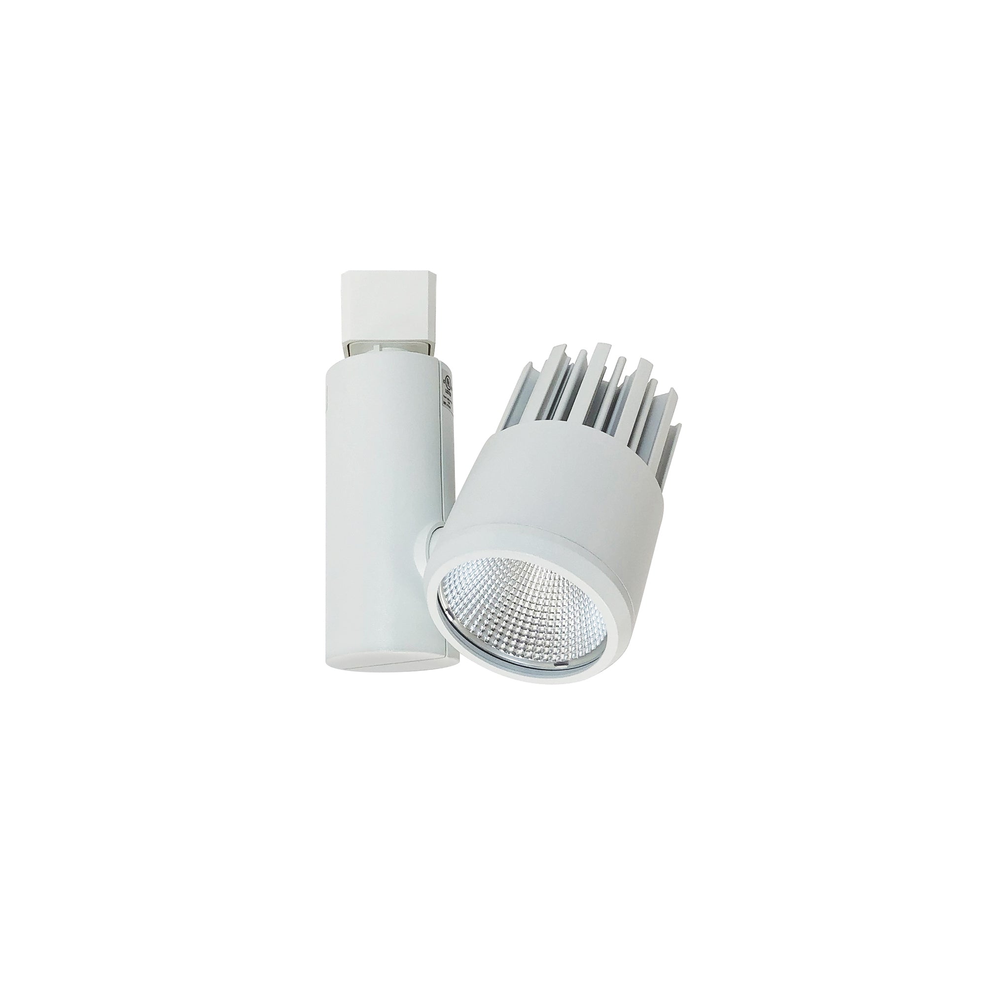 Nora Lighting NTE - 845L930X15W Aiden LED Track Head, 1250lm / 15W, 3000K, Spot/Flood, White - Sonic Electric