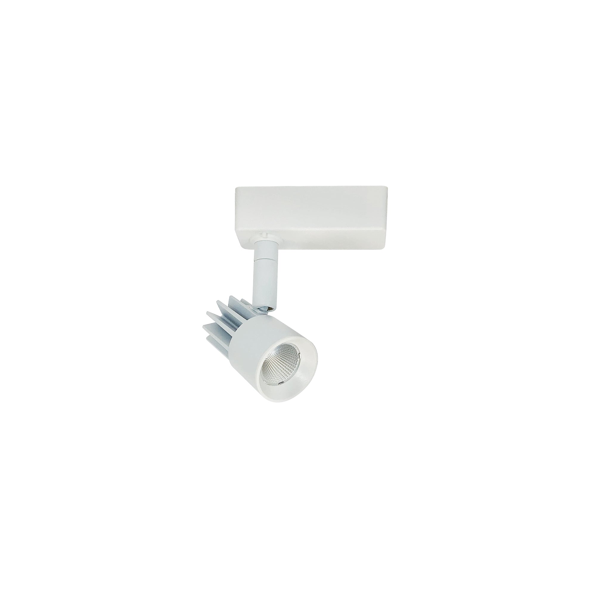 Nora Lighting NTE - 850L930X10AW/J Aiden LED Track Head, 800lm / 10W, 3000K, Spot/Flood, White, J - style - Sonic Electric