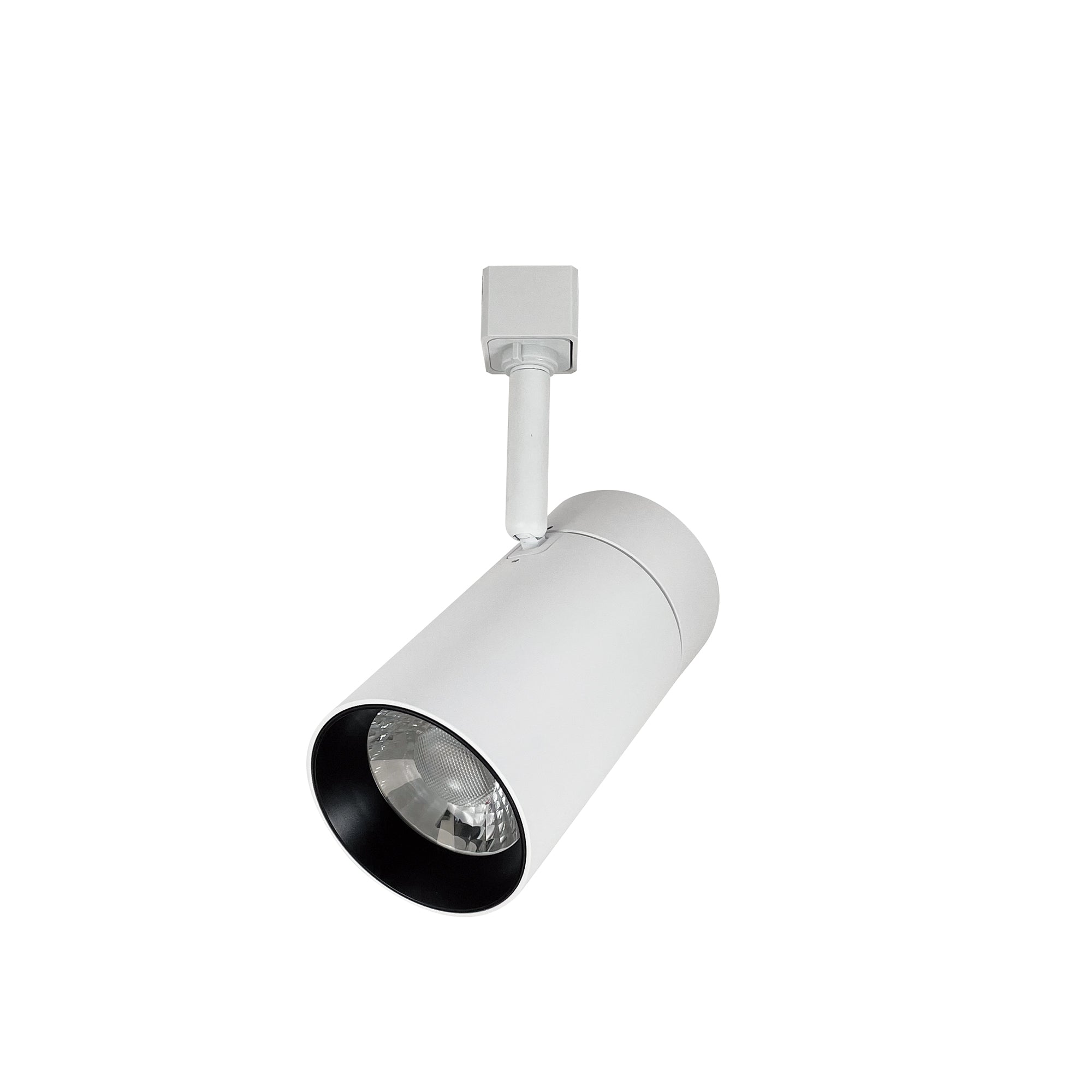 Nora Lighting NTE - 865L940NW MAX LED Track Head, 2450lm / 25W, 4000K, Narrow Flood optic, White finish - Sonic Electric