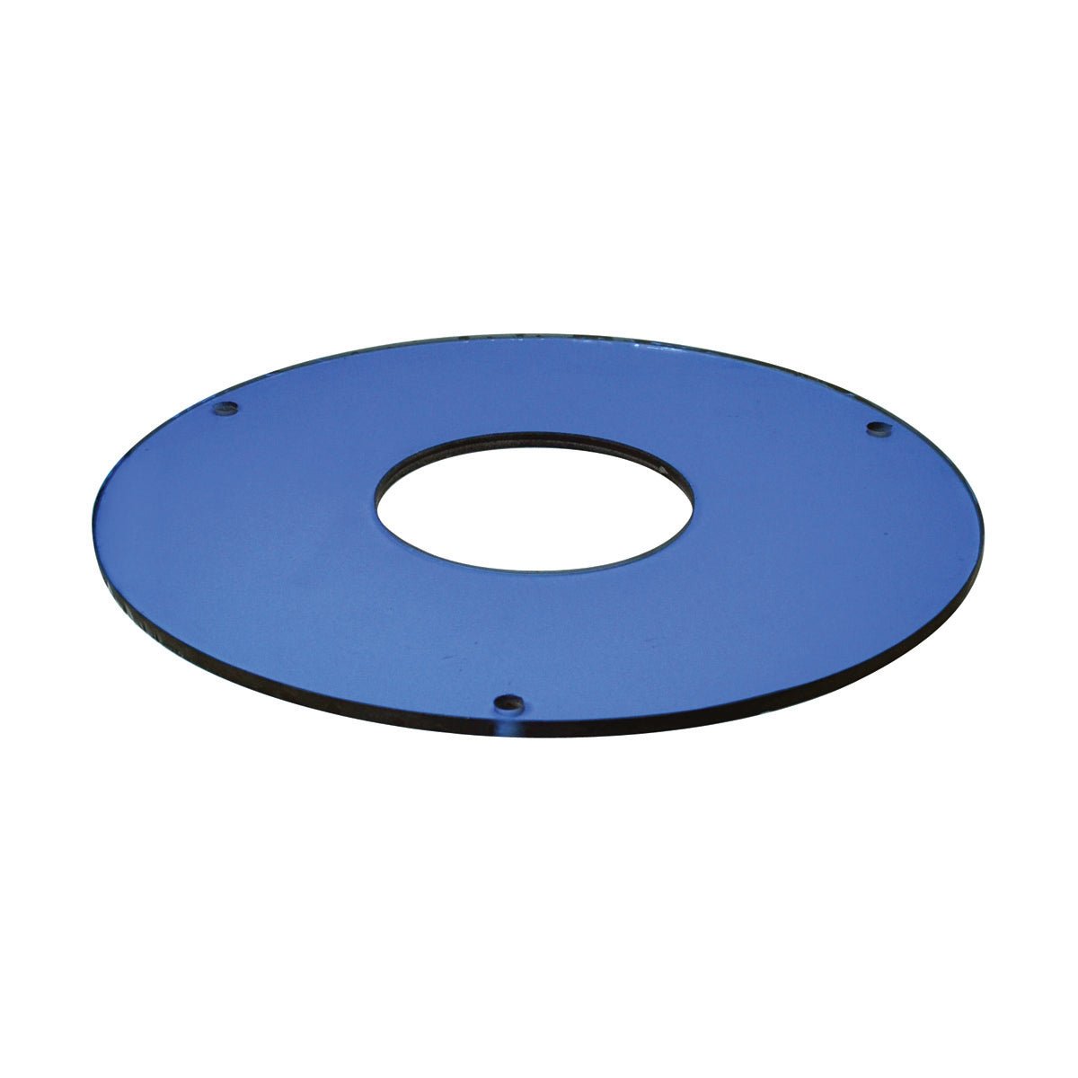 Nora Lighting NTG - 8B/80 8"GLASS,BLUE WITH 80MM C - Sonic Electric