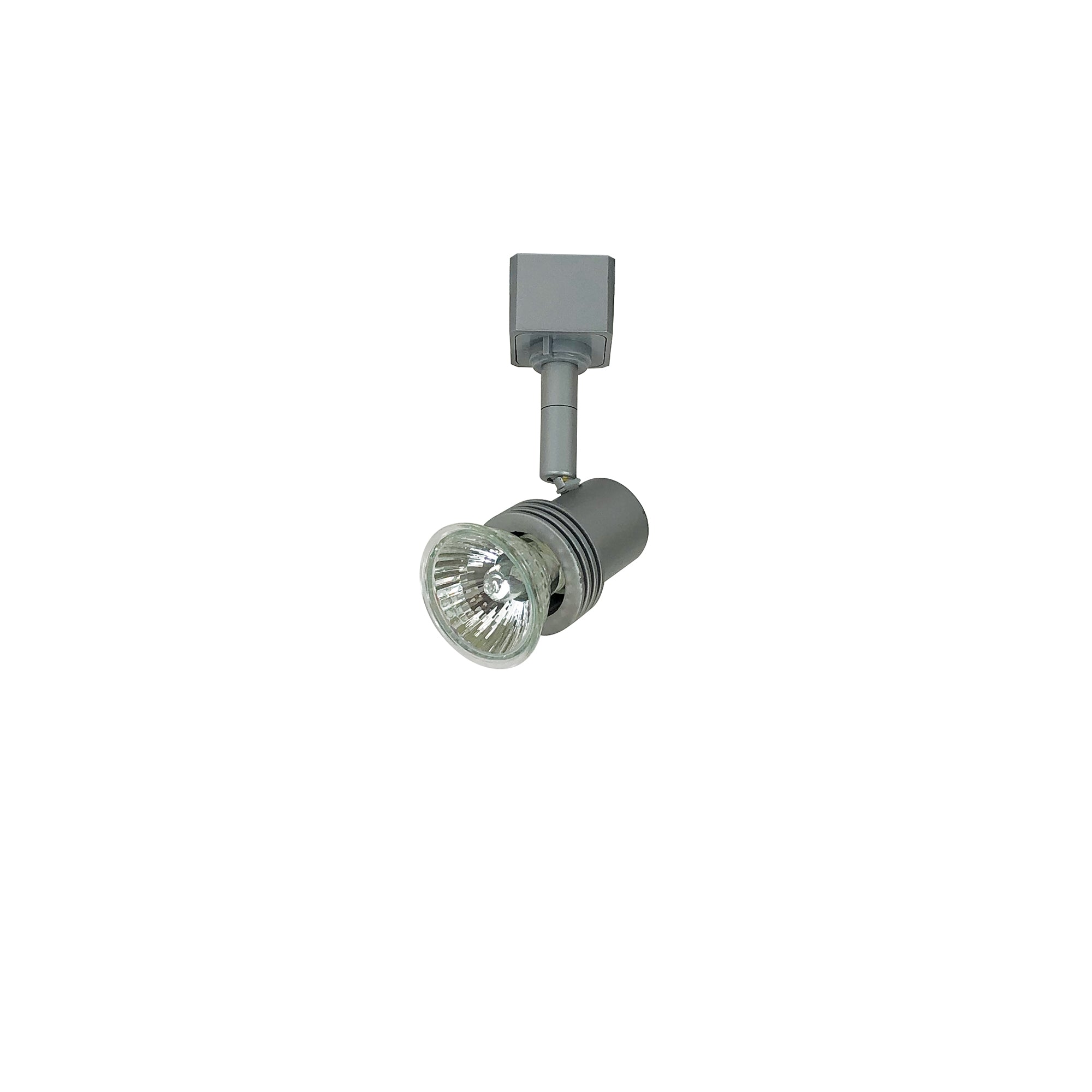 Nora Lighting NTH - 619S Metro Track Head, Line Voltage, MR16 GU10, Silver - Sonic Electric