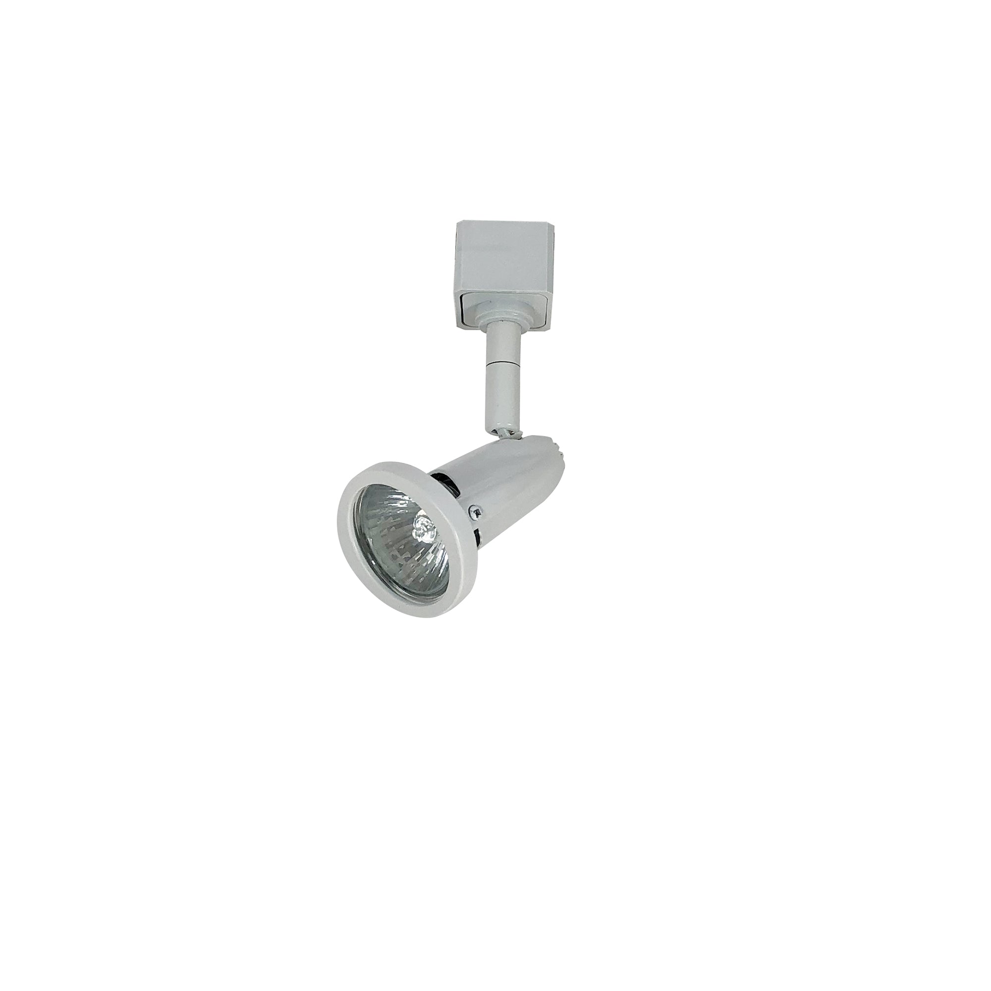 Nora Lighting NTH - 620W Stockholm Track Head, Line Voltage, MR16 GU10, White - Sonic Electric