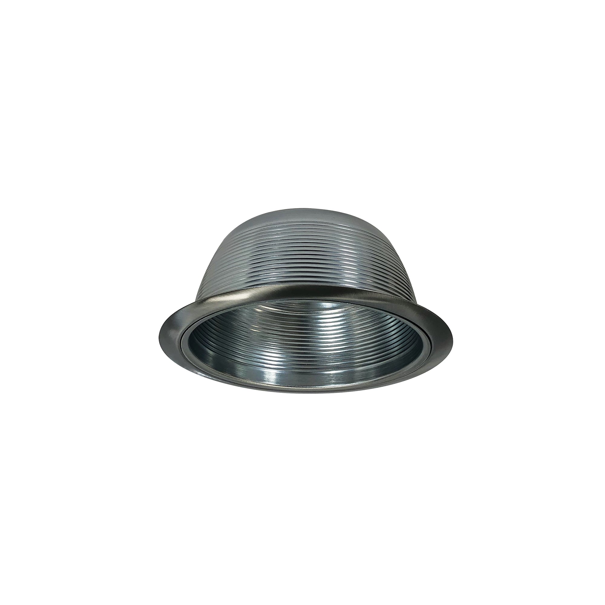 Nora Lighting NTM - 32 6" BR/PAR30 Stepped Baffle w/ Metal Ring, Natural Metal - Sonic Electric