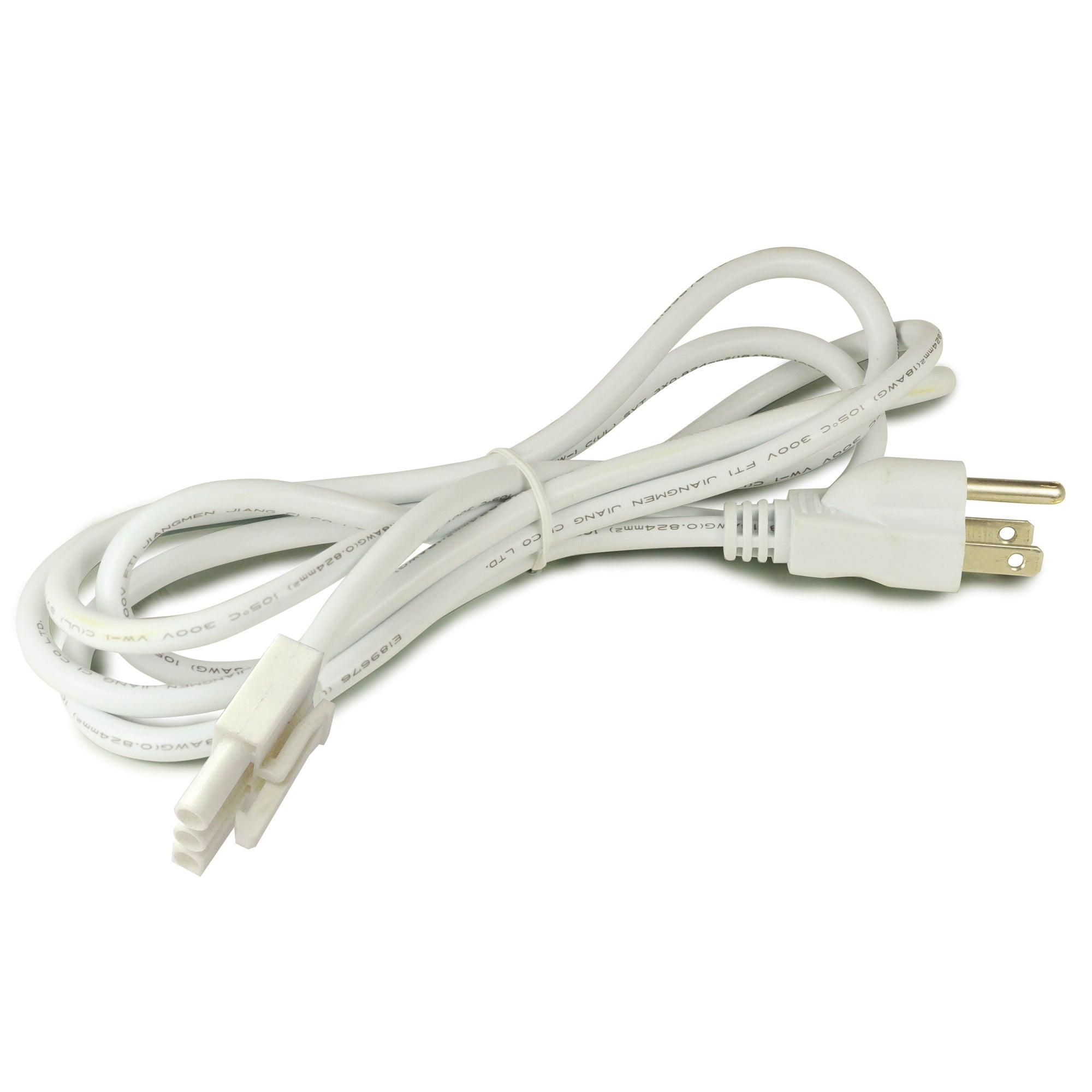 Nora Lighting NUA - 805W 72" LEDUR Cord & Plug, White - Sonic Electric