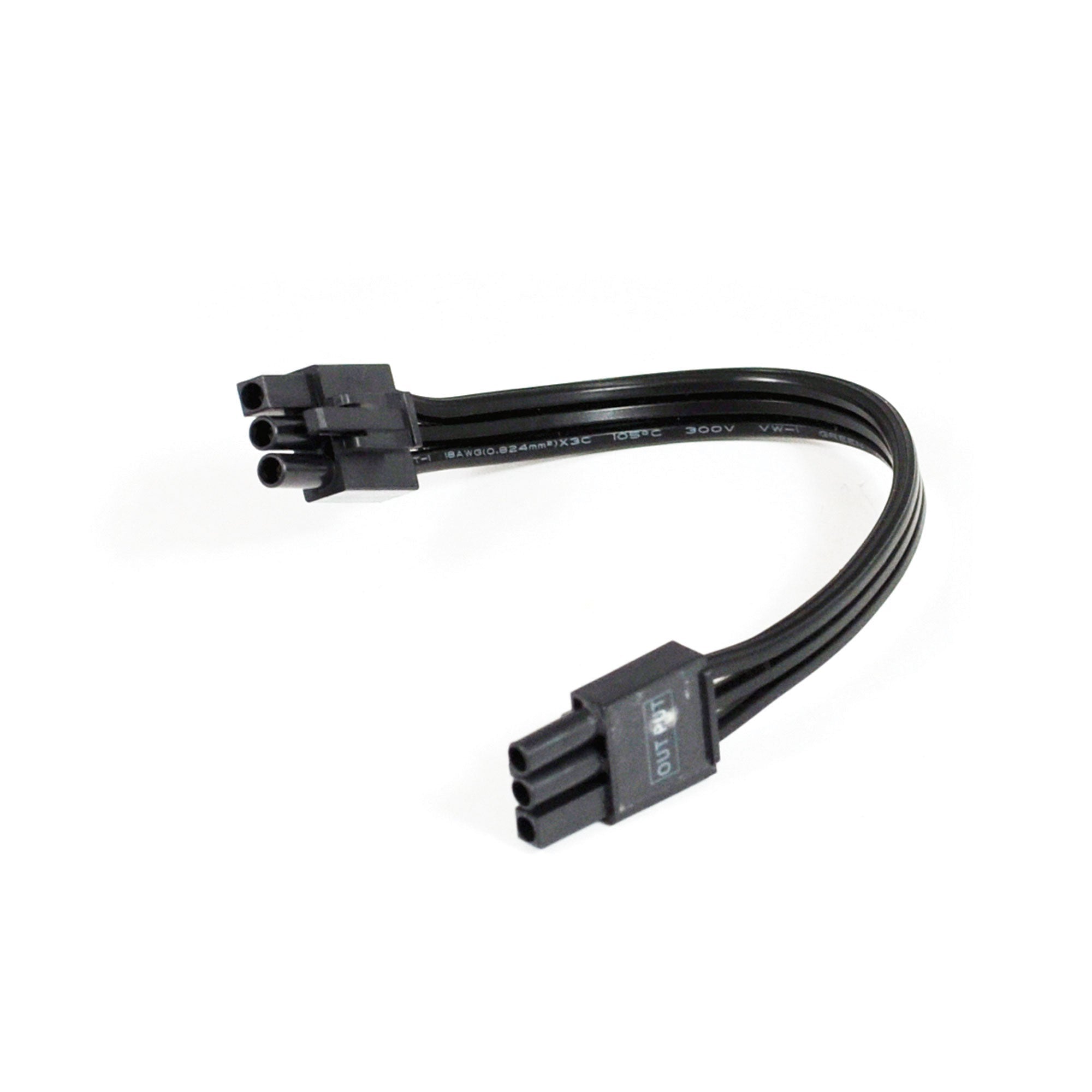Nora Lighting NUA - 824B 24" LEDUR Interconnect Cable, Black - Sonic Electric