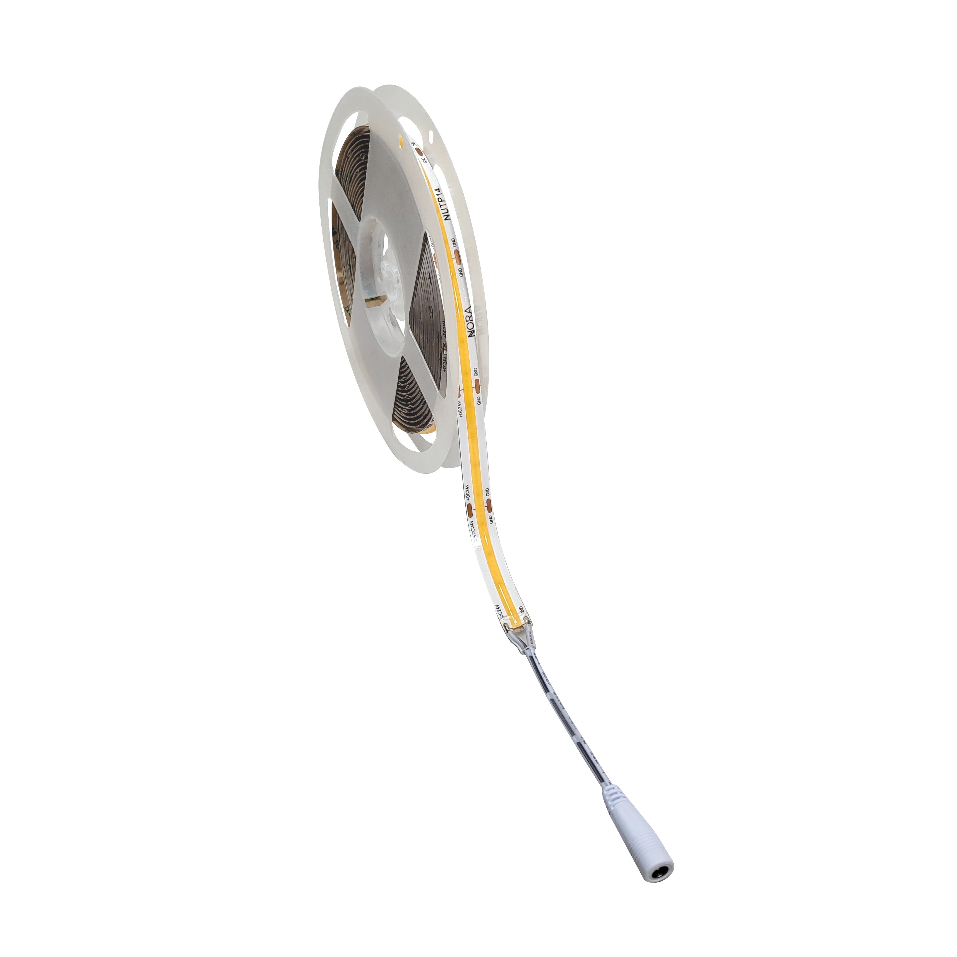 Nora Lighting NUTP14 - COB24CV16 - 940 16.4' COB LED Tape Light Roll, 24V, 450lm / 4.5W per foot, 90+ CRI, 4000K - Sonic Electric