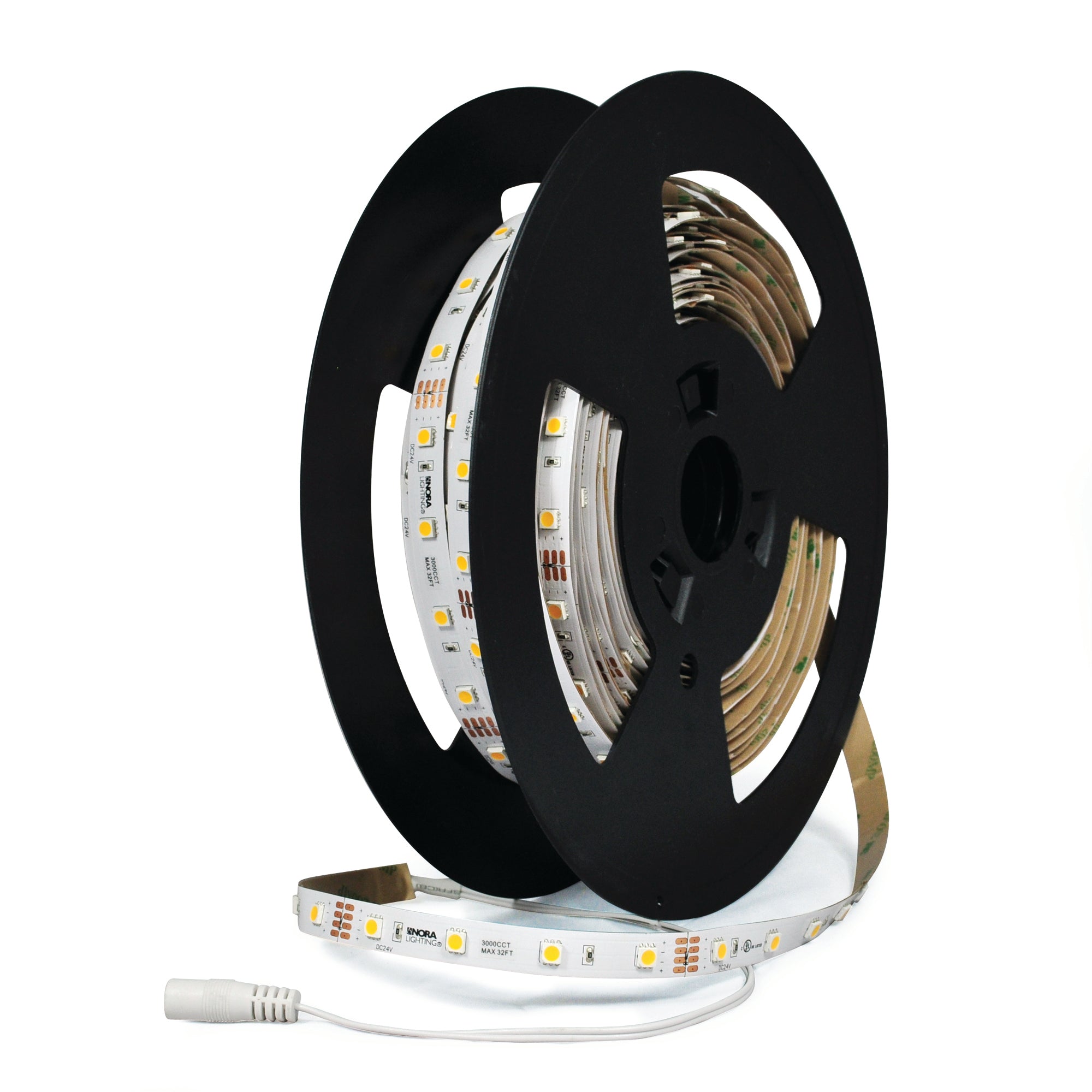 Nora Lighting NUTP51 - W100LED942 Hy - Brite 100' 24V Continuous LED Tape Light, 375lm / 4.25W per foot, 4200K, 90+ CRI - Sonic Electric