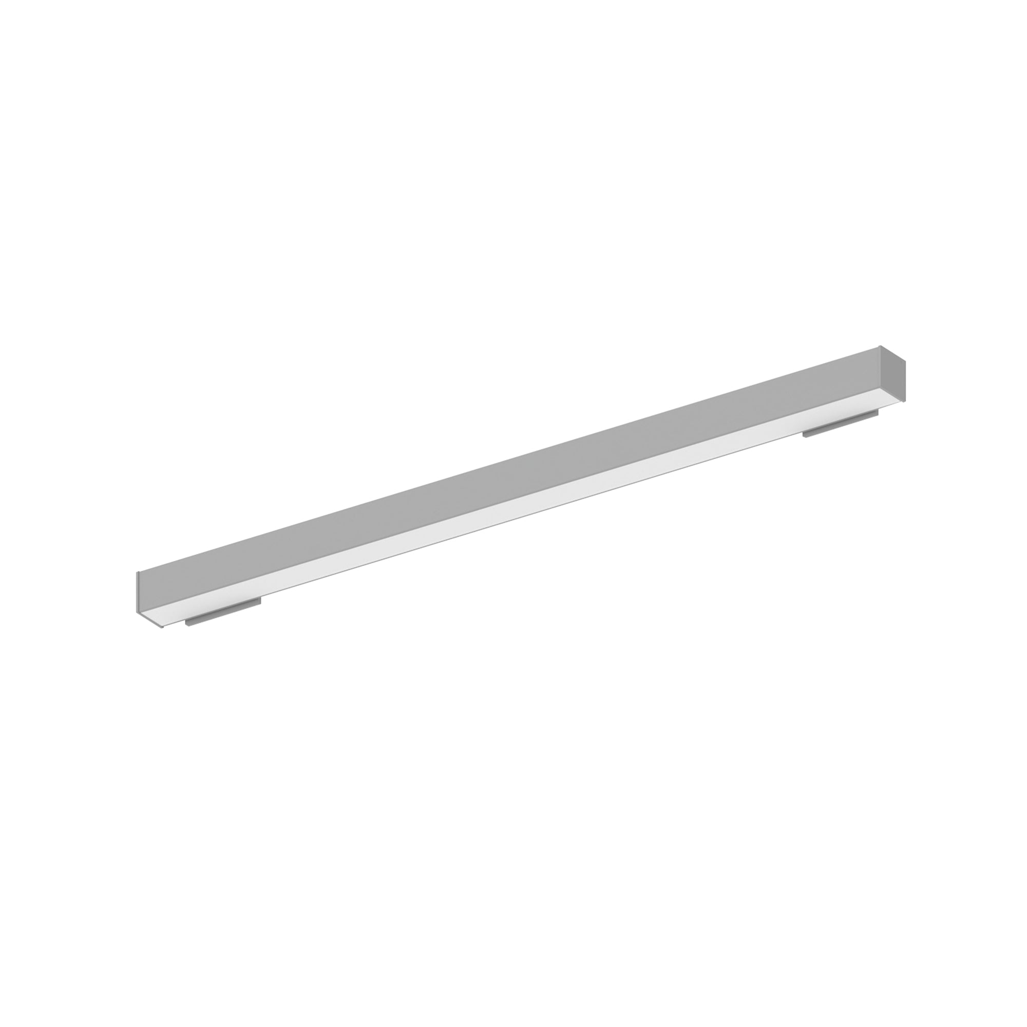 Nora Lighting NWLIN - 41040A/L2 - R2 4' L - Line LED Wall Mount Linear, 4200lm / 4000K, 2"x4" Left Plate & 2"x4" Right Plate, Aluminum Finish - Sonic Electric