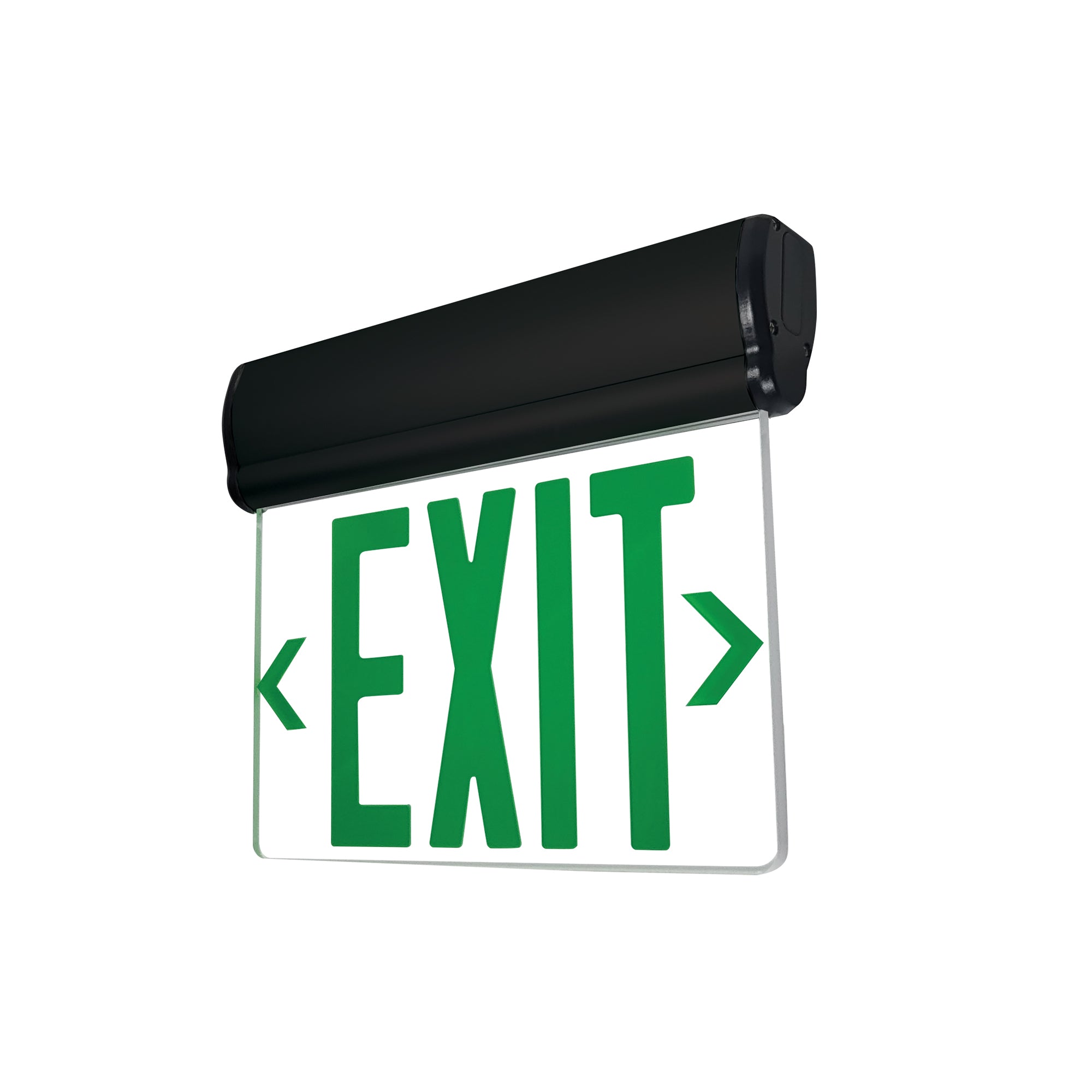Nora Lighting NX - 811 - LEDGCB EXIT ADJ 2C 1F GRN/CLR BLACK - Sonic Electric