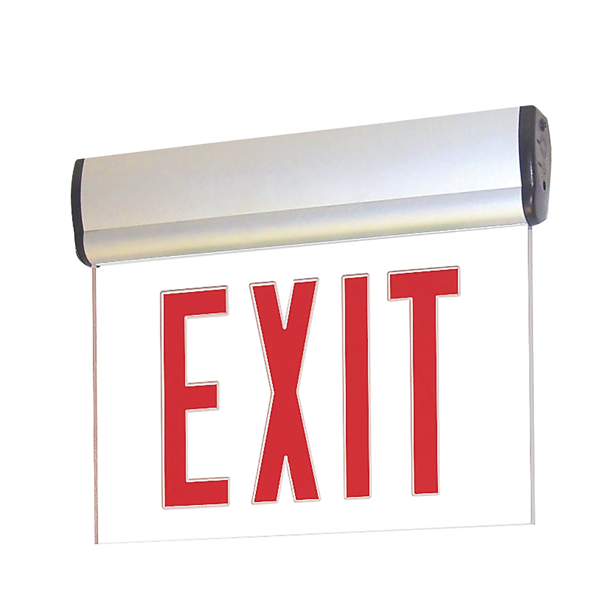 Nora Lighting NX - 811 - LEDRCA EXIT ADJ 2C 1F RED/CLR ALUM - Sonic Electric