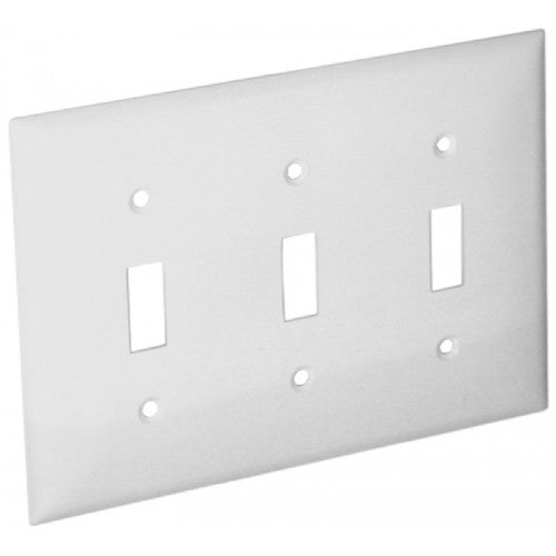 Orbit OP3-W 3-Gang Wall Plate Switch - White