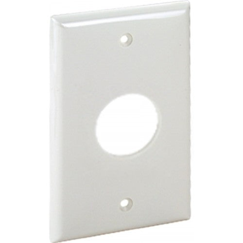 Orbit OP7-W 1-Gang Wall Plate 1.410" S/R - White