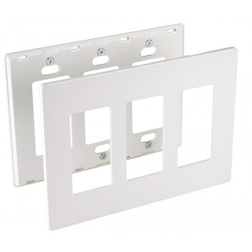 Orbit OPS263-W 3-Gang Wall Plate Switch - White