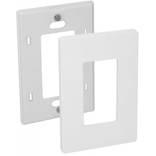 Orbit OPS26-W 1-Gang Screwless Wall Plate - White