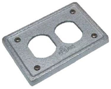 Orbit 1MFC - D 1g Fs&fd Cast Device Box Cover, Duplex, Malleable Iron - Sonic Electric