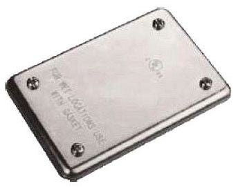 Orbit 1SFC - B 1g Fs&fd Cast Device Box Cover, Blank, Steel - Sonic Electric