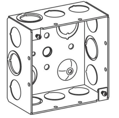 Orbit 4SDB - MKO - S 4s Box 2 - 1/8" Deep Mko W/ Bottom Cntr 3/8 All Threaded Hole - Sonic Electric