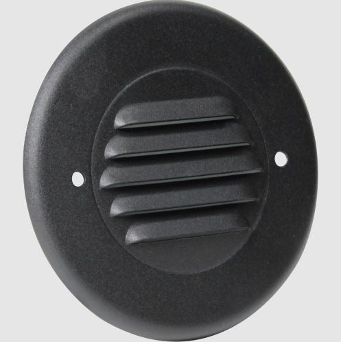 Orbit 7122C - BK Step Light Face Plate - Black Powder Coat - Sonic Electric