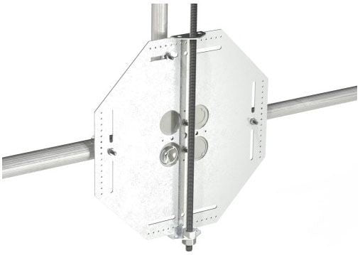 Orbit BCHS - 6 Box & Conduit Hanger Support Vert + Horiz Mtg - up to 6x6 Box - Sonic Electric
