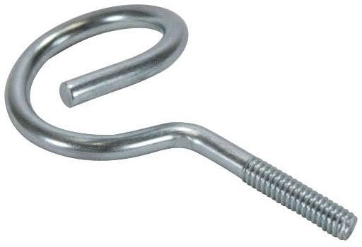 Orbit F4BRT64 Threaded Bridle Ring, 4" Diameter, 1/4" Metal Screw - Sonic Electric
