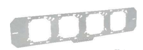 Orbit FB - 4 Flat Box Mounting Bracket, 4 - box Positions - Sonic Electric