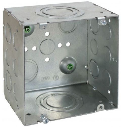 Orbit T5B - 50/200 True 5" Square Box, 3 - 1/4" Deep,1/2" to 1" Mko, 1" to 2" Cko - Sonic Electric