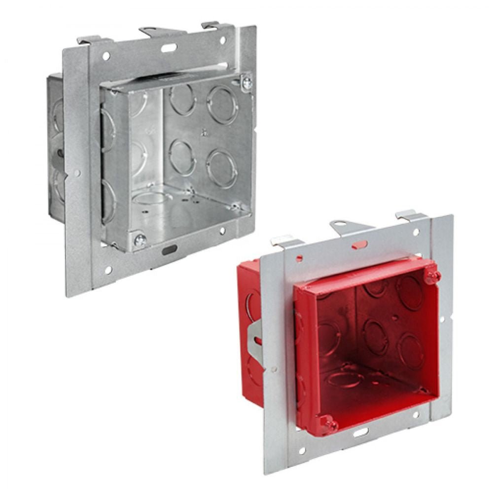 Orbit UMAB 4" Square 3 - 1/2" Deep Box Adjustable From 0" - 1 - 1/2" - Sonic Electric