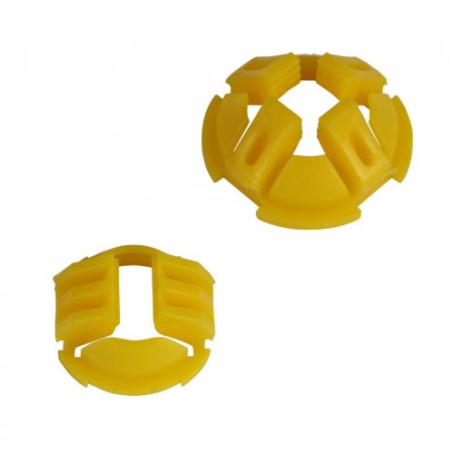 Orbit PQLC-38 Plastic NM Cable Quick-Lock Connector, 3/8" Size, 1/2" KO