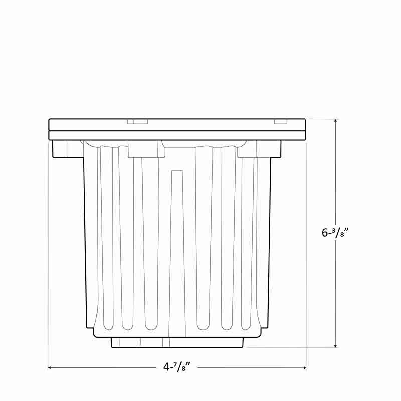 Westgate WL-705-FGBZ Solid Brass Well Light With Directional Lamp Bracket - Antique Bronze