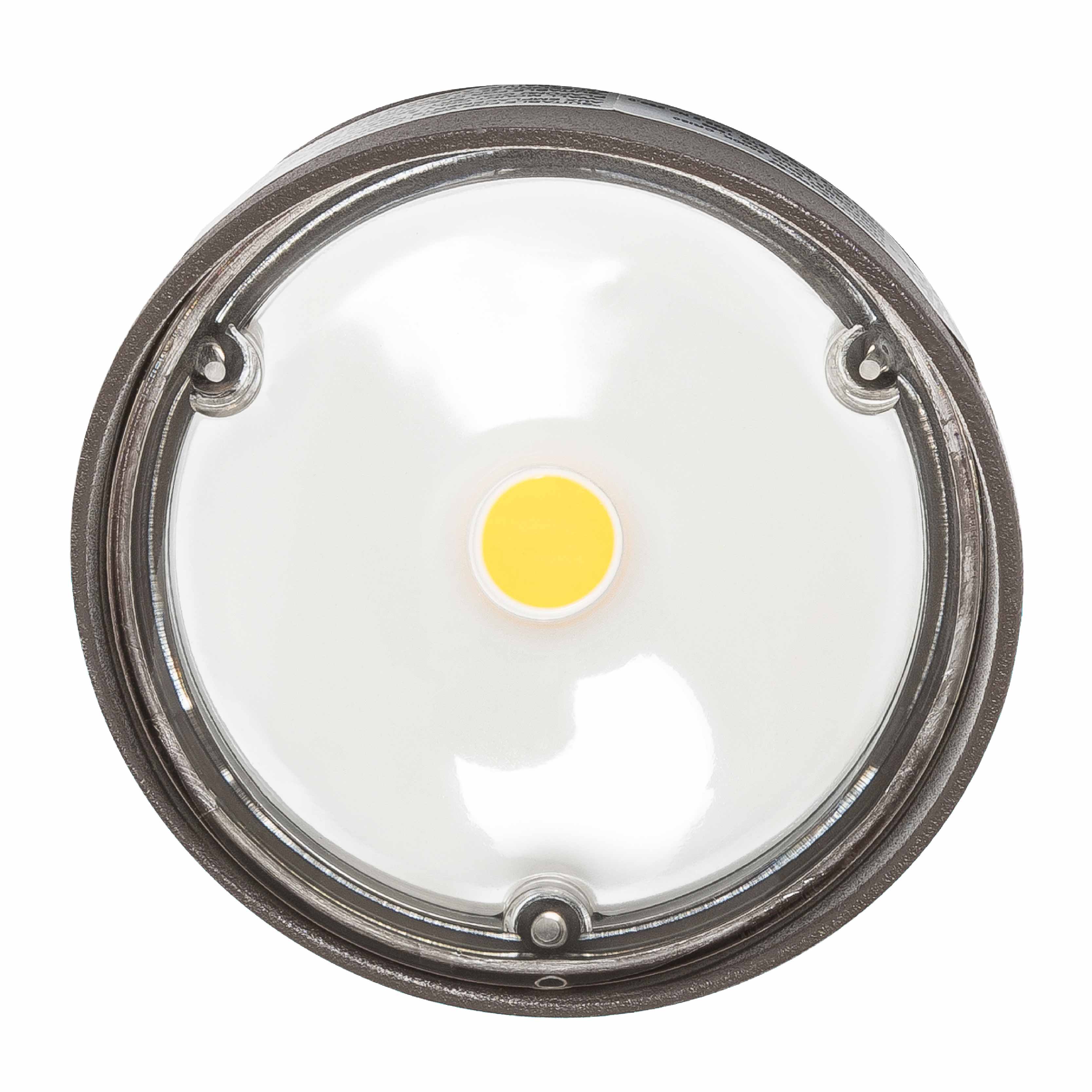 Westgate FLS-10W-30K-BR Weatherproof LED Round Floor Head - Dark Bronze