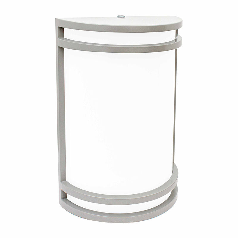 Westgate LDS-MCT5-DT-SIL 120V 10-Inch Outdoor/Indoor LED Decorative Wall Sconce - Silver