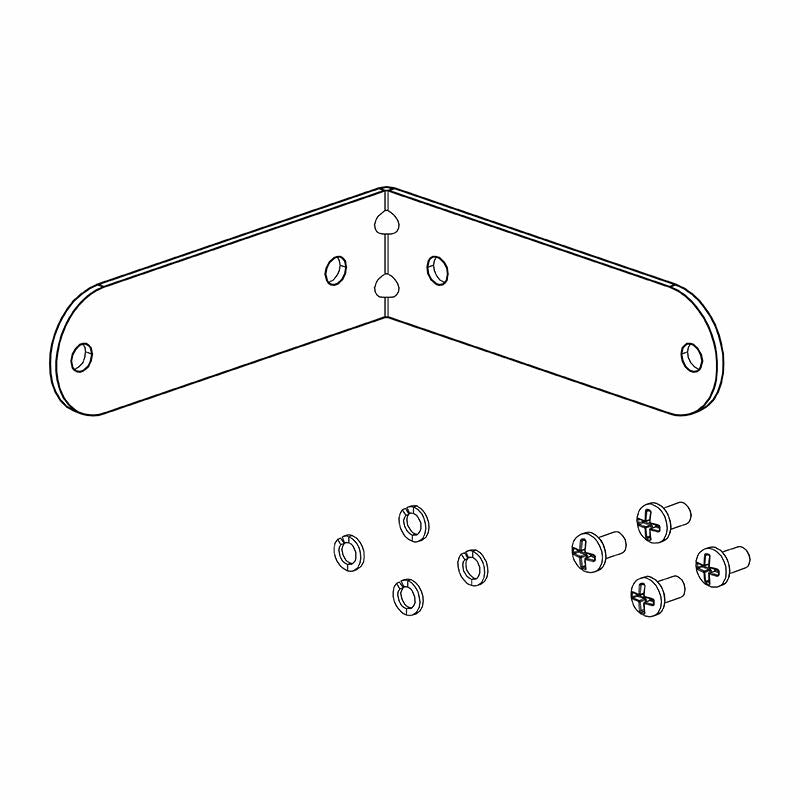 Westgate LOHB-D LOHB L BRACKET STAINLESS STE - Black