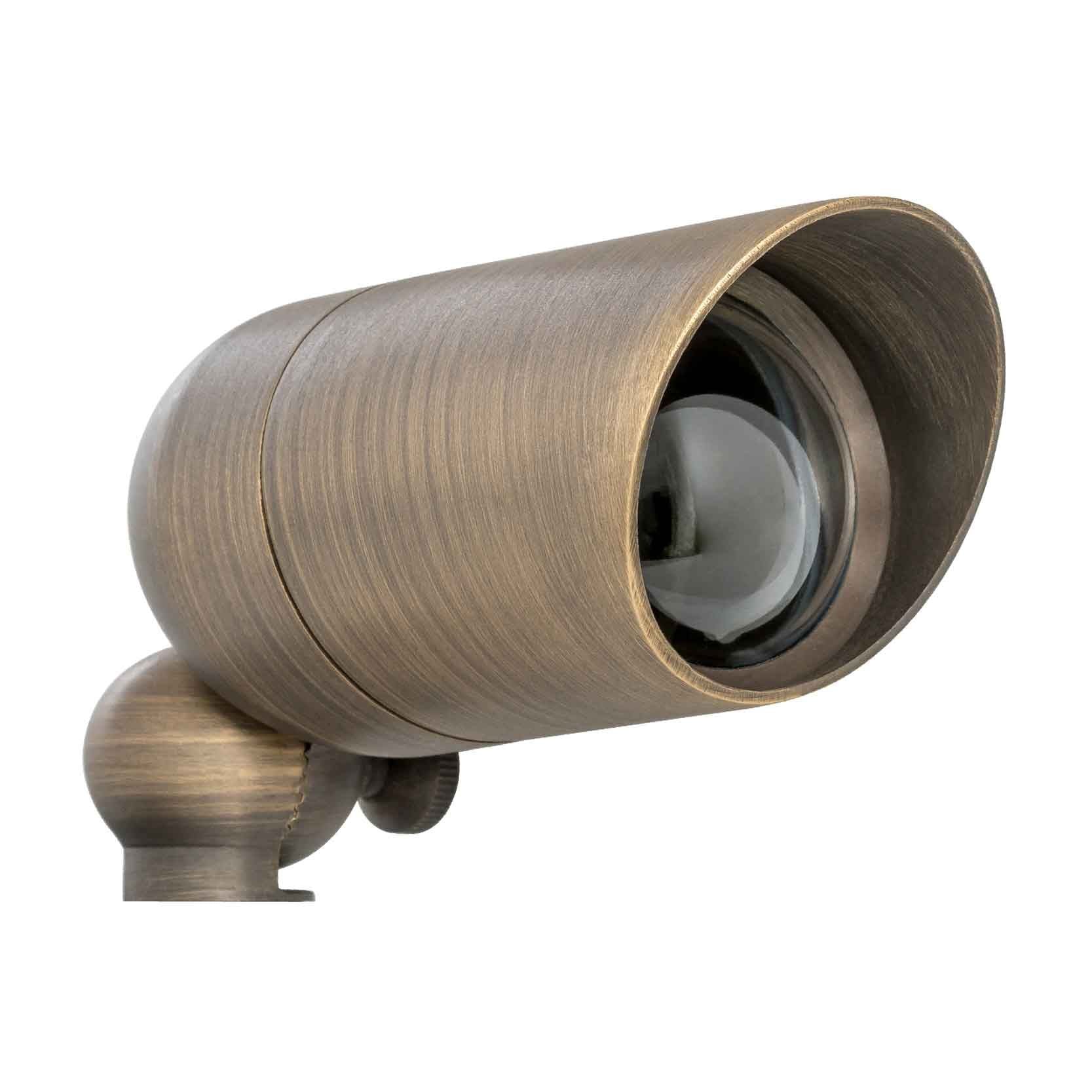 Westgate 12V 5W LED Directional Light - Cast Solid Brass, Antique Bronze, 3000K