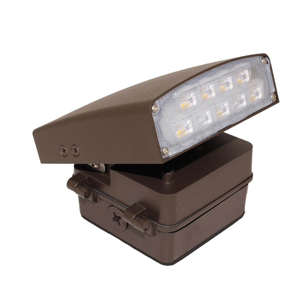 Westgate LWA-12NW 12W LED Cutoff & Adjustable Wall Pack - Bronze