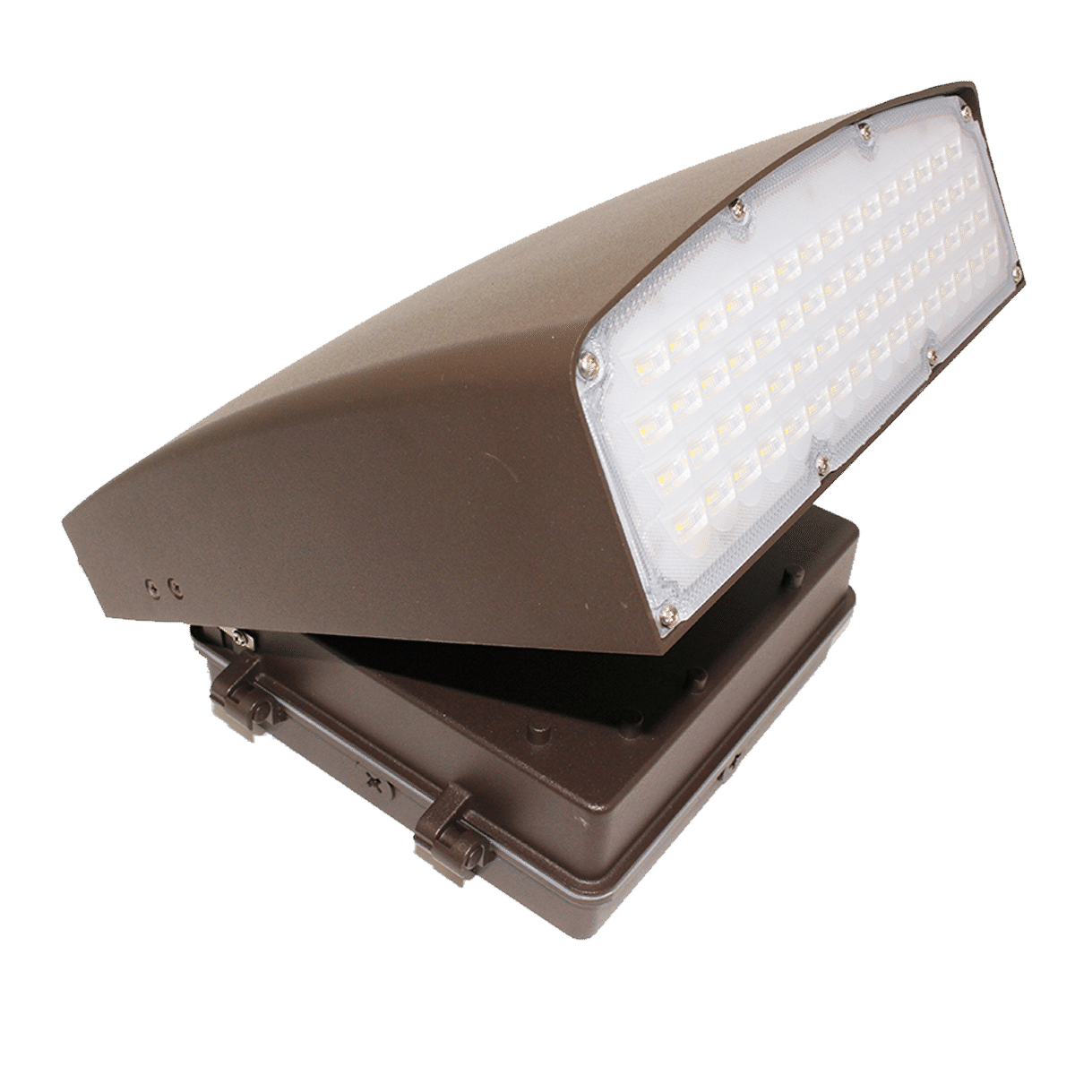 Westgate LWA-80WW 80W 3000K LED Cutoff & Adjustable Wall Pack - Bronze