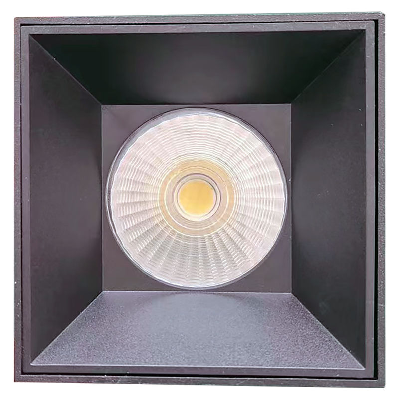 Westgate CMCS4S-MCTP-DD-BK 1"-4" Square Architectural Ceiling Cylinder Light - Black