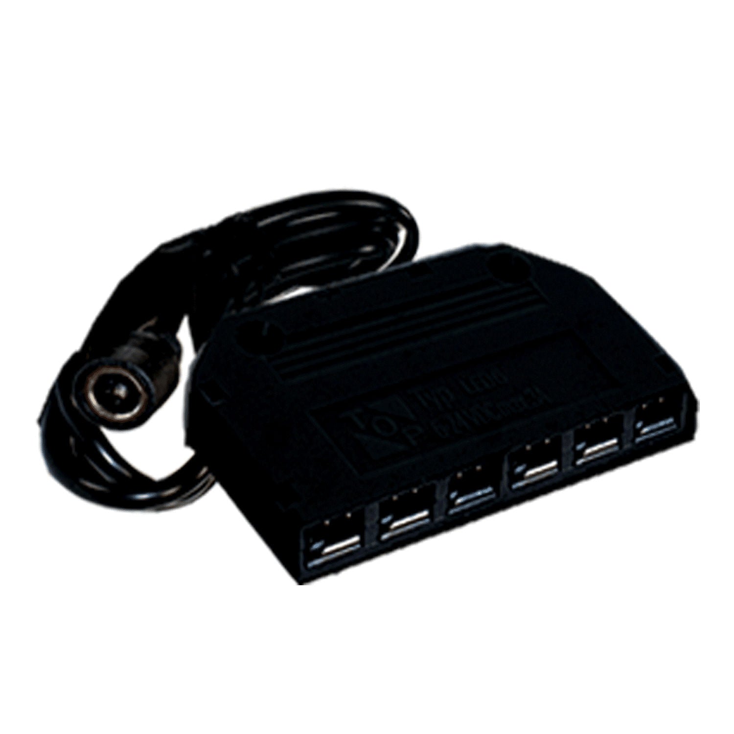 Westgate PL12-SPLIT6-BK 6-Port Splitter For 12V Slim Puck Series - Black