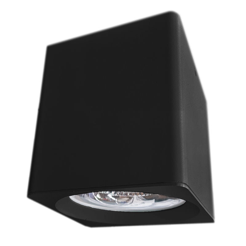 Westgate CMCSR4S-MCTP-DD-BK 4" Square Rounded-Corner Commercial Cylinders, 12W/16W/20W, 3000K/4000K/5000K - Black